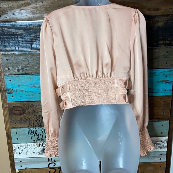 Forever21 Deep V-neck Crop Top Small - Picture 8 of 16